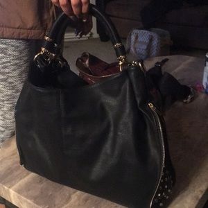 Black purse